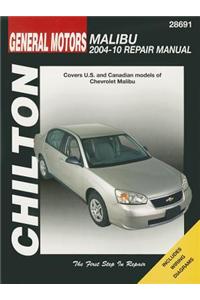 Chilton Total Car Care Chevy Malibu, 2004-2010 Repair Manual
