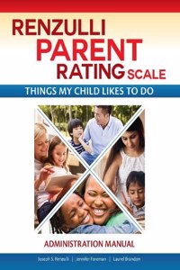 Renzulli Parent Rating Scale Administration Manual