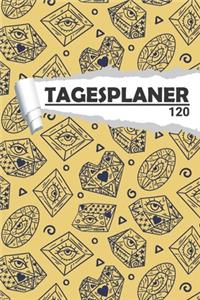 Tagesplaner mit Retro Diamant