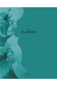 Undated Teal Planner