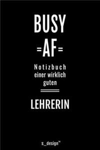Notizbuch für Lehrer / Lehrerin