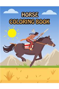 Horse Coloring Book