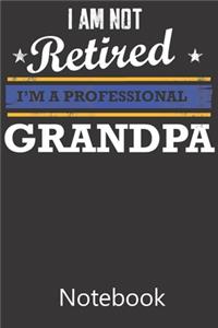 I am Not Retired I'm a Professional Grandpa