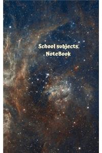 School Subjects NoteBook