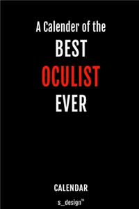 Calendar for Oculists / Oculist