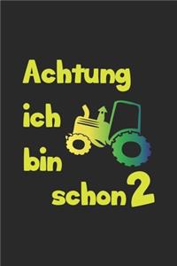 Achtung ich bin schon 2
