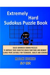 Extremely Hard Sudokus Puzzle Book #24