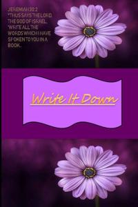 Write it Down
