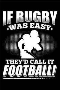 If Rugby Was Easy They'd Call It Football!