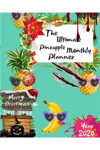 The Ultimate Merry Christmas Pineapple Monthly Planner Year 2020