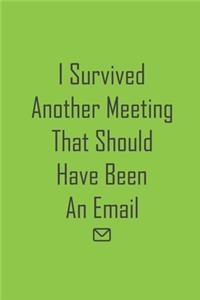 I Survived Another Meeting That Should Have Been An Email