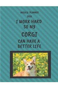 Corgi Weekly Planner 2020