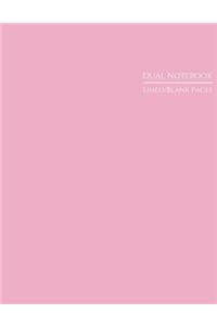 Dual Notebook Lined/Blank Pages