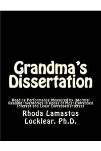 Grandma's Dissertation