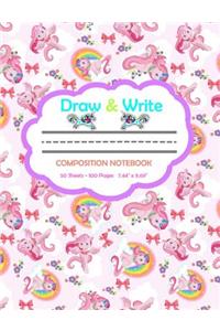 Draw and Write Composition Notebook