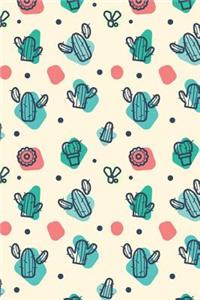 Cactus Plant Writing Journal