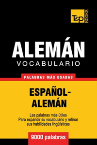 Vocabulario español-alemán - 9000 palabras más usadas