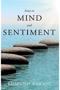 Essays on Mind and Sentiment