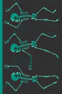 Three Dancing Human Skeletons