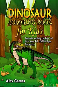 Dinosaur Coloring Book for Kids