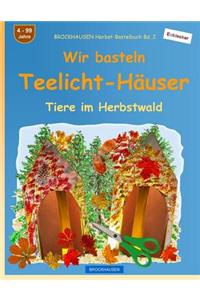 BROCKHAUSEN Herbst-Bastelbuch Bd. 2 - Wir basteln Teelicht-Häuser