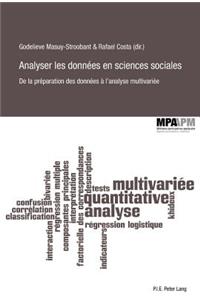 Analyser Les Données En Sciences Sociales