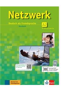 Netzwerk: Kursbuch A2 Mit 2 Audio-CDs & 2 DVDs