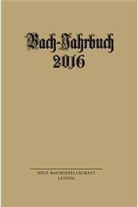 Bach-Jahrbuch 2016