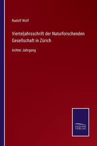 Vierteljahrsschrift der Naturforschenden Gesellschaft in Zürich