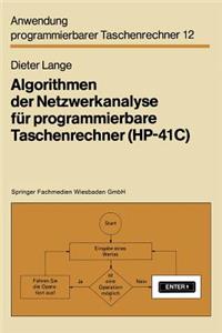 Algorithmen Der Netzwerkanalyse Für Programmierbare Taschenrechner (Hp-41c)
