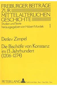 Die Bischoefe Von Konstanz Im 13. Jahrhundert (1206 - 1274)