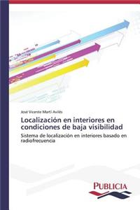 Localización en interiores en condiciones de baja visibilidad