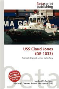 USS Claud Jones (de-1033)