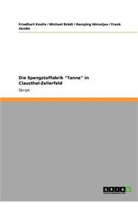 Die Sprengstoffabrik 