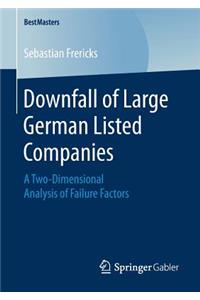 Downfall of Large German Listed Companies