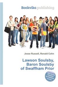 Lawson Soulsby, Baron Soulsby of Swaffham Prior