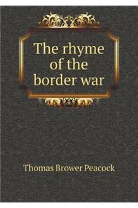 The rhyme of the border war