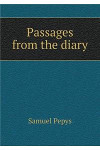 Passages from the Diary