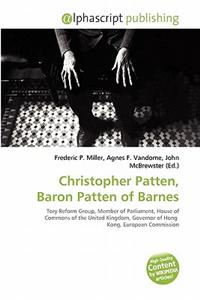 Christopher Patten, Baron Patten of Barnes