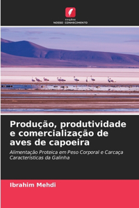 Produção, produtividade e comercialização de aves de capoeira