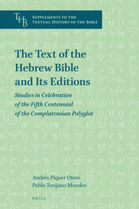 Text of the Hebrew Bible and Its Editions