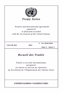 Treaty Series 3012 (English/French Edition)