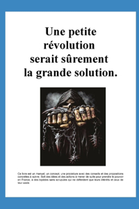 Une petite révolution serait sûrement la grande solution.