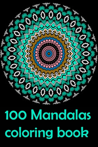 100 mandalas coloring book