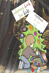 coloring book for kids chritsmas 4 _ 10 ages