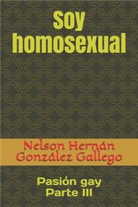 Soy homosexual
