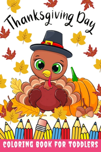 Thanksgiving Day Coloring Book for Toddlers