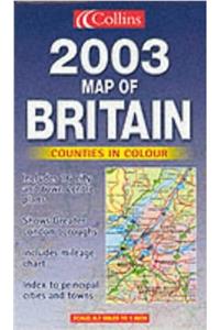 2003 Map of Britain