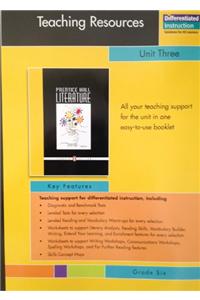 Prentice Hall Literature Penguin Edition Teaching Resources Unit 3 Short Stories Grade 6 2007c