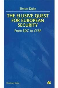 Elusive Quest for European Security: From Edc to Cfsp
